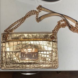 Rose gold MK crossbody